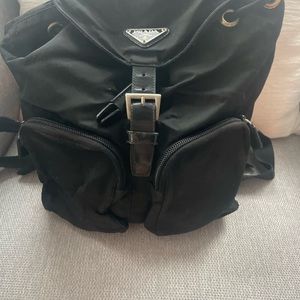 Authentic product small nylon mini backpack